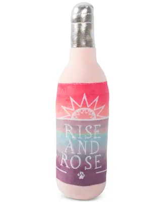 Fringe Studio Rise and Rose Bottle Plush Dog Toy
