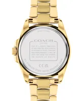 Coach Women's Greyson Gold-Tone Bracelet Watch 36mm