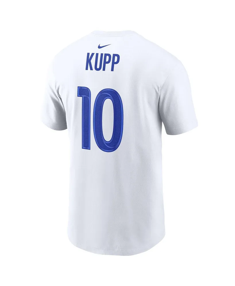 Men's Nike Cooper Kupp White Los Angeles RamsSuper Bowl Lvi Bound Name and Number T-shirt