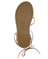 BCBGeneration Women's Tarin Lace-Up Flat Sandal