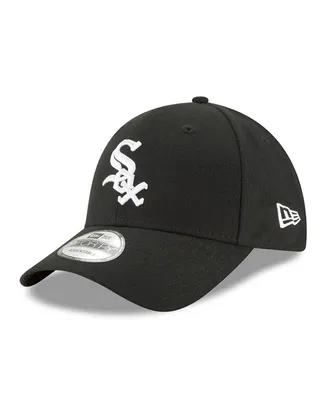 Men's New Era Black Chicago White Sox Team League 9FORTY Adjustable Hat