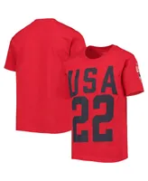 Big Boys Red Team Usa T-shirt