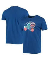 Men's New Era Royal York Mets City Cluster T-shirt