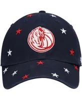 Men's '47 Navy Dallas Mavericks Confetti Cleanup Adjustable Hat