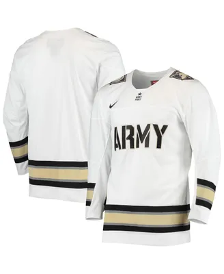 Men's White Army Black Knights Replica Hockey Jersey