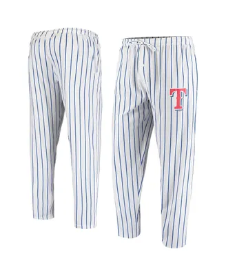 Men's White Texas Rangers Vigor Pinstripe Pants
