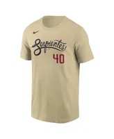 Men's Madison Bumgarner Gold Arizona Diamondbacks City Connect Name and Number T-shirt