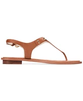 Michael Kors Women's Mk Plate Flat Thong Sandals