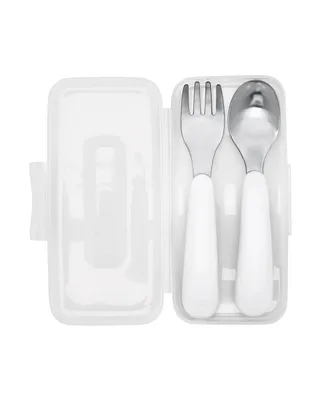 Oxo Tot On-The-Go Fork & Spoon Set