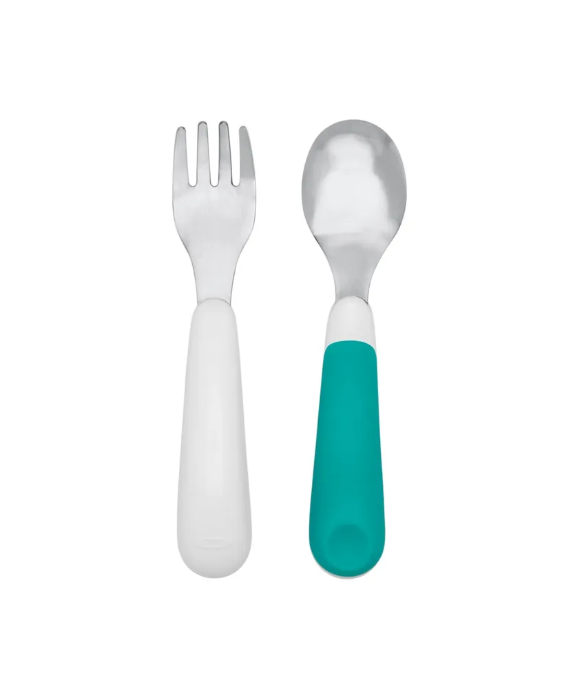 Oxo Tot On-The-Go Fork & Spoon Set