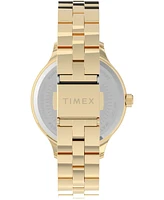 Timex Women's Peyton Gold-Tone Stainless Steel Bracelet Watch 36mm