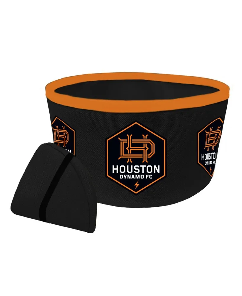 Houston Dynamo Fc Collapsible Travel Dog Bowl