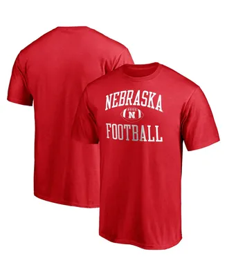 Men's Fanatics Scarlet Nebraska Huskers First Sprint Team T-shirt