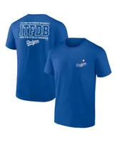Men's Fanatics Royal Los Angeles Dodgers Iconic Bring It T-shirt