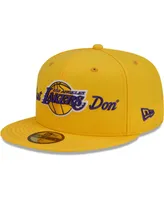 Men's New Era x Just Don Gold Los Angeles Lakers 59FIFTY Fitted Hat
