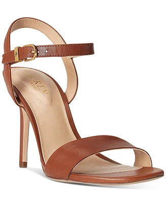 Lauren Ralph Women's Gwen Ankle-Strap Dress Sandals