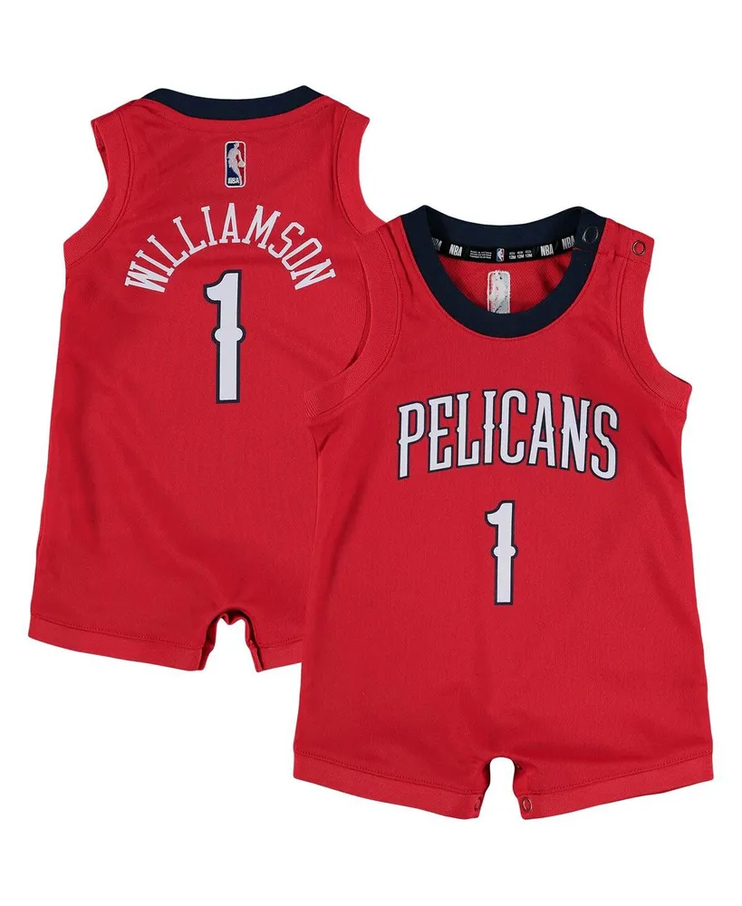 Boys and Girls Infant Nike Zion Williamson Red New Orleans Pelicans Replica Jersey