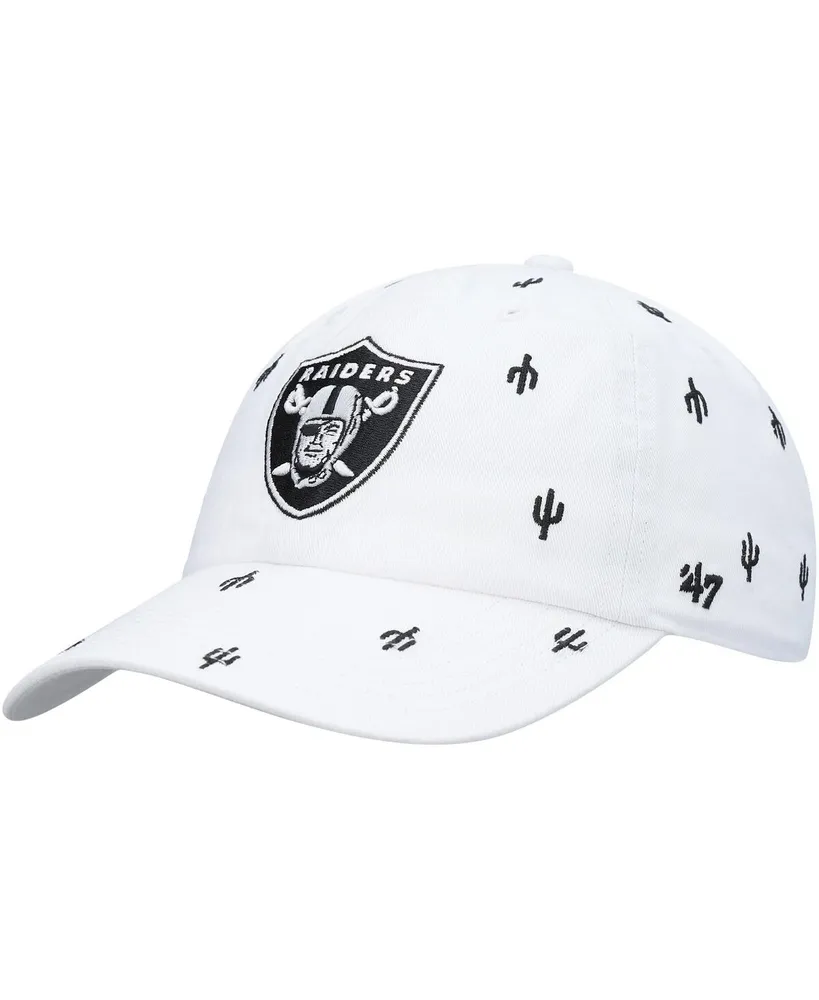 Women's Las Vegas Raiders '47 Black Sidney Clean Up Adjustable Hat