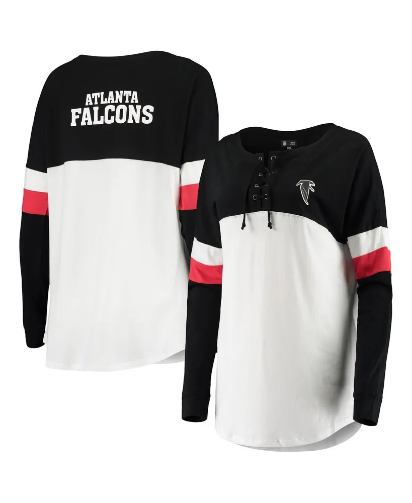 Lids Atlanta Falcons New Era Women's Dirty Birds Kickoff V-Neck T-Shirt -  Black