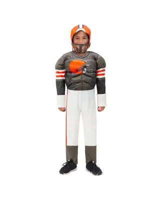 Big Boys Brown Cleveland Browns Game Day Costume