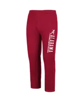 Men's Colosseum Crimson Alabama Crimson Tide Fleece Pants