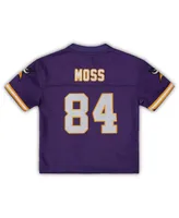 Toddler Boys and Girls Mitchell & Ness Randy Moss Purple Minnesota Vikings 1998 Retired Legacy Jersey