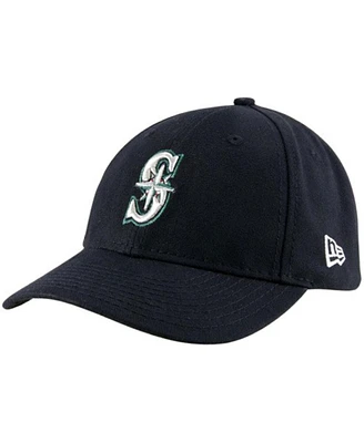 Big Boys New Era Navy Seattle Mariners The League 9Forty Adjustable Hat
