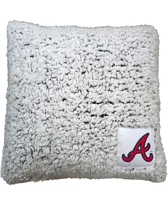 Atlanta Braves 16" x 16" Frosty Sherpa Pillow