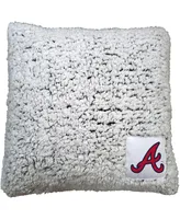 Atlanta Braves 16" x 16" Frosty Sherpa Pillow