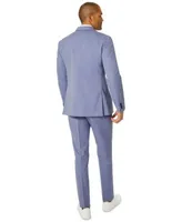 Tommy Hilfiger Mens Modern Fit Flex Th Stretch Chambray Suit Separate