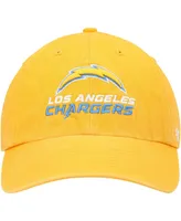 Men's '47 Gold Los Angeles Chargers Secondary Clean Up Adjustable Hat