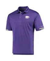 Men's Colosseum Purple Kansas State Wildcats Santry Polo