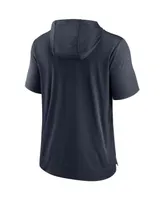 Men's Nike Heather Charcoal, Navy Houston Texans Performance Hoodie T-shirt