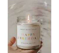 Sweet Water Decor Happy Birthday Candle