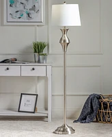 60" Floor Lamp - Silver