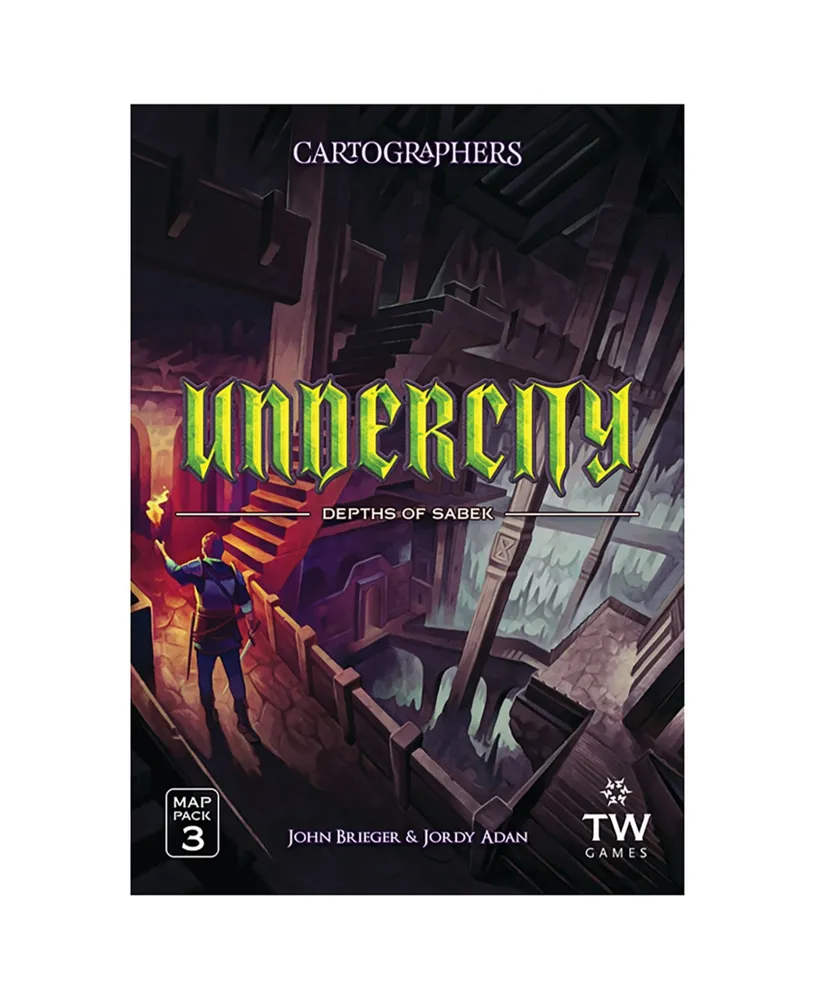 Cartographers Heroes Undercity, 78 Piece