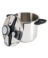 Viking Easy Lock Clamp 8-Quart Pressure Cooker with Steamer