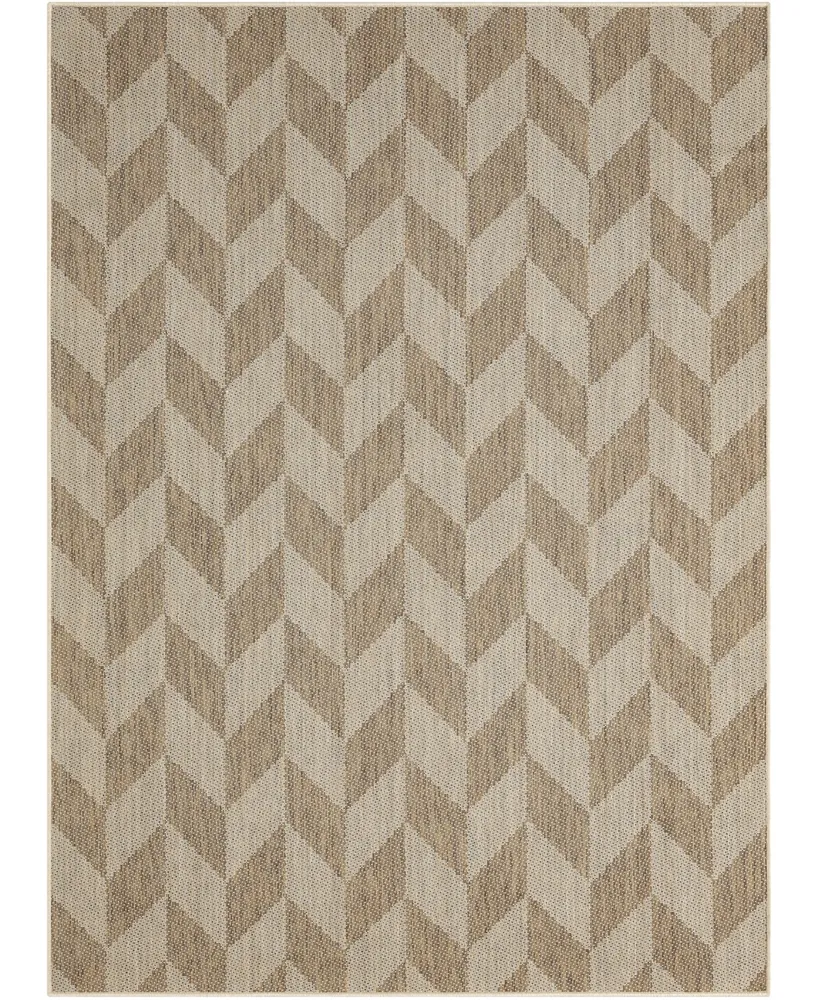 Nicole Miller Patio Country Calla 5'2" x 7'2" Outdoor Area Rug