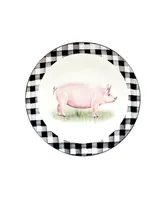 Certified International On The Farm Salad Plate, Set of 4