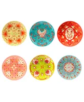 Certified International Francesca Salad Plate, Set of 6