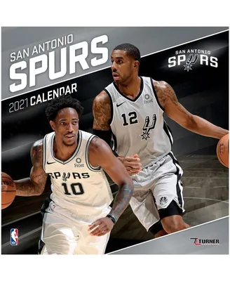 Turner Licensing San Antonio Spurs 2021 Wall Calendar