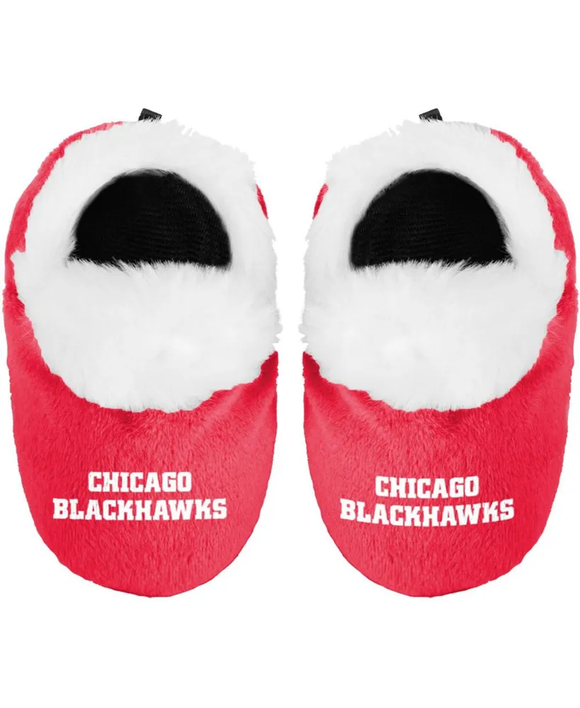 Newborn and Infant Boys and Girls Foco Chicago Blackhawks Booties