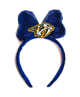 Women's Cuce Royal Nashville Predators Logo Headband