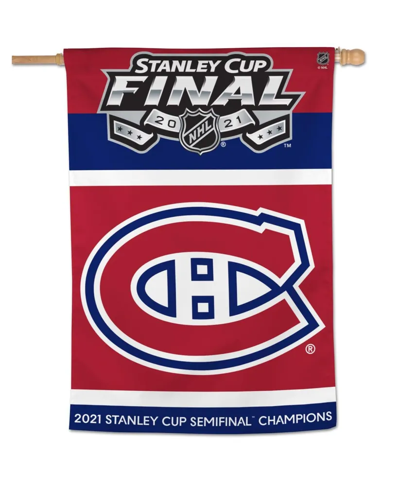 Wincraft Montreal Canadiens 2021 Stanley Cup Semifinal Champions 28'' x 40'' Single-Sided Banner