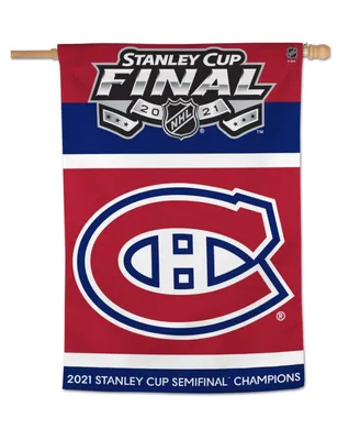 Wincraft Montreal Canadiens 2021 Stanley Cup Semifinal Champions 28'' x 40'' Single-Sided Banner