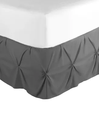 Nestl Bedding 14" Tailored Pinch Pleated Bedskirt