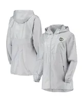 Women's Columbia Gray Boston Celtics Flashback Full-Zip Jacket