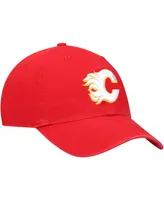 Men's '47 Red Calgary Flames Team Clean Up Adjustable Hat