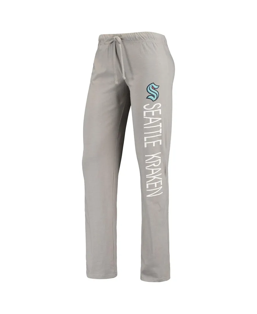 Women's Concepts Sport Deep Sea Blue, Gray Seattle Kraken Meter Tank Top and Pants Sleep Set