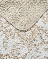 Laura Ashley Bedford Cotton Reversible 2-Pc. Quilt Set, Twin